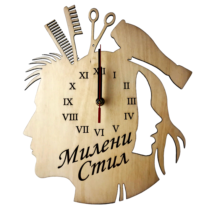 Часовник за фризьорски салон 2